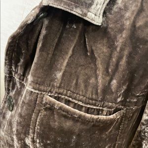 J Jill xs crushed velvet jacket